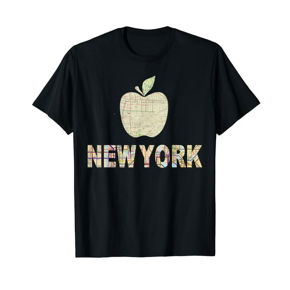 I Love NY T Shirts NEW YORK CITY Map BIG APPLE