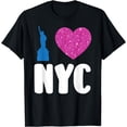 thumbnail image 1 of I Love NYC New York City USA America Travel New Yorker T-Shirt, 1 of 4