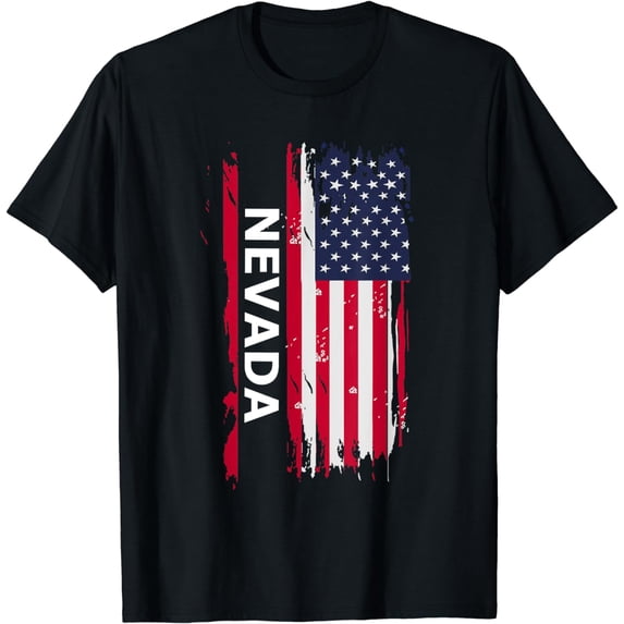 I Love Nevada USA Flag Nevada Men And Women's T-Shirt