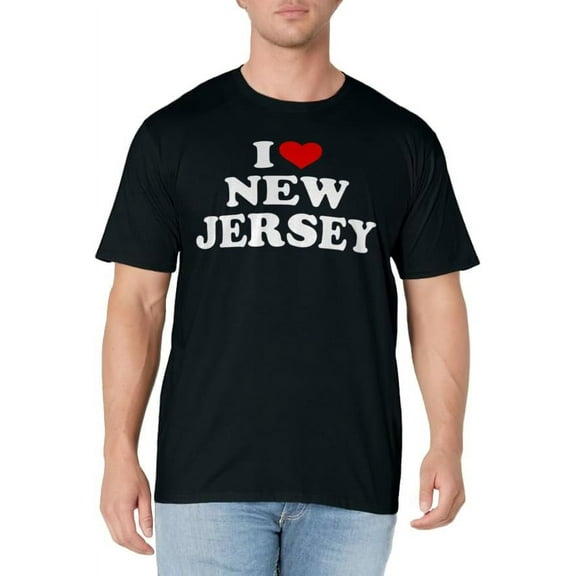 I Love New Jersey - Heart NJ T-Shirt