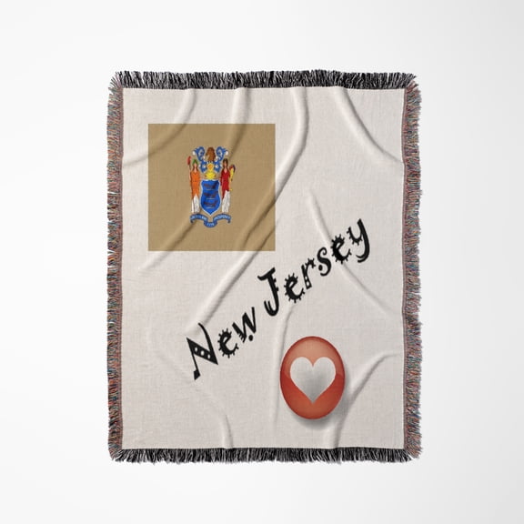I Love New Jersey, Woven Blanket
