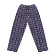 thumbnail image 1 of I Love New York All Over Printed Adult Pajamas Navy Heather L, 1 of 2