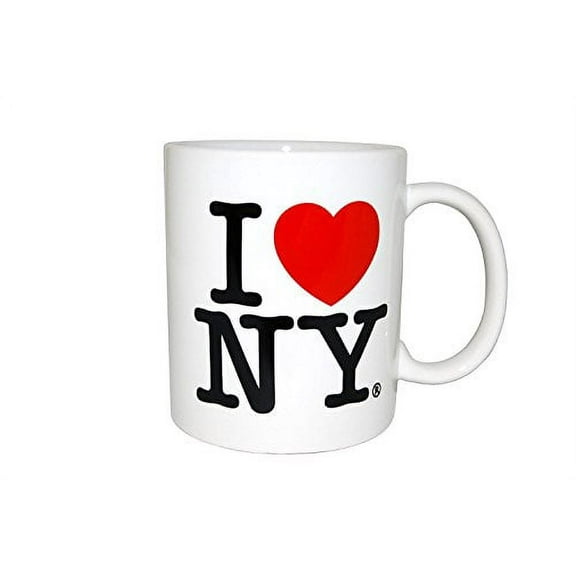 I Love New York Colorful Mugs- 11 Oz Double Sided I Love Ny Mugs In Colors Yellow, Pink, Orange, Blue, Purple, Black And