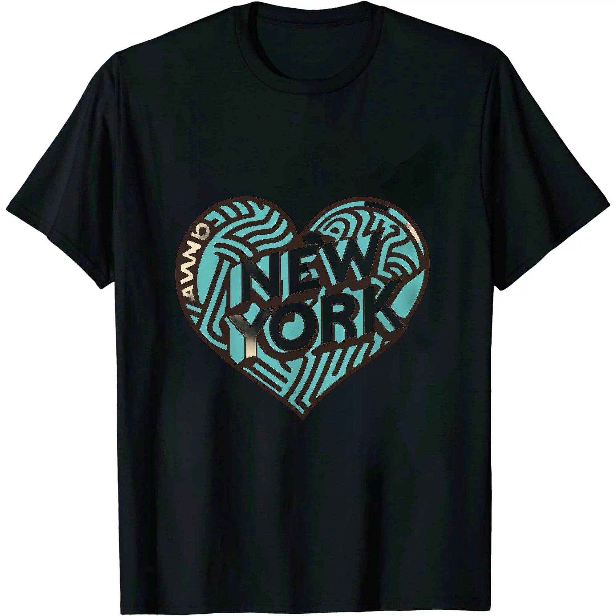 I Love New York, Retro Vintage 60s 70s 80s, I Heart New York TShirt Black