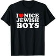thumbnail image 1 of I Love Nice Jewish BoysT-Shirt100% cotton, 1 of 5