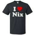 thumbnail image 1 of I Love Nix T shirt I Heart Nix Gift, 1 of 2
