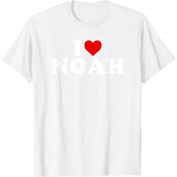 I Love Noah - Heart T-Shirt