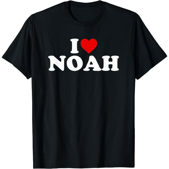 I Love Noah - Heart T-Shirt