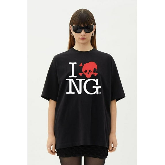 I Love Novagang Heavy Cotton Goth Money Nettspend T-Shirt, for men & women, up to size 5XL