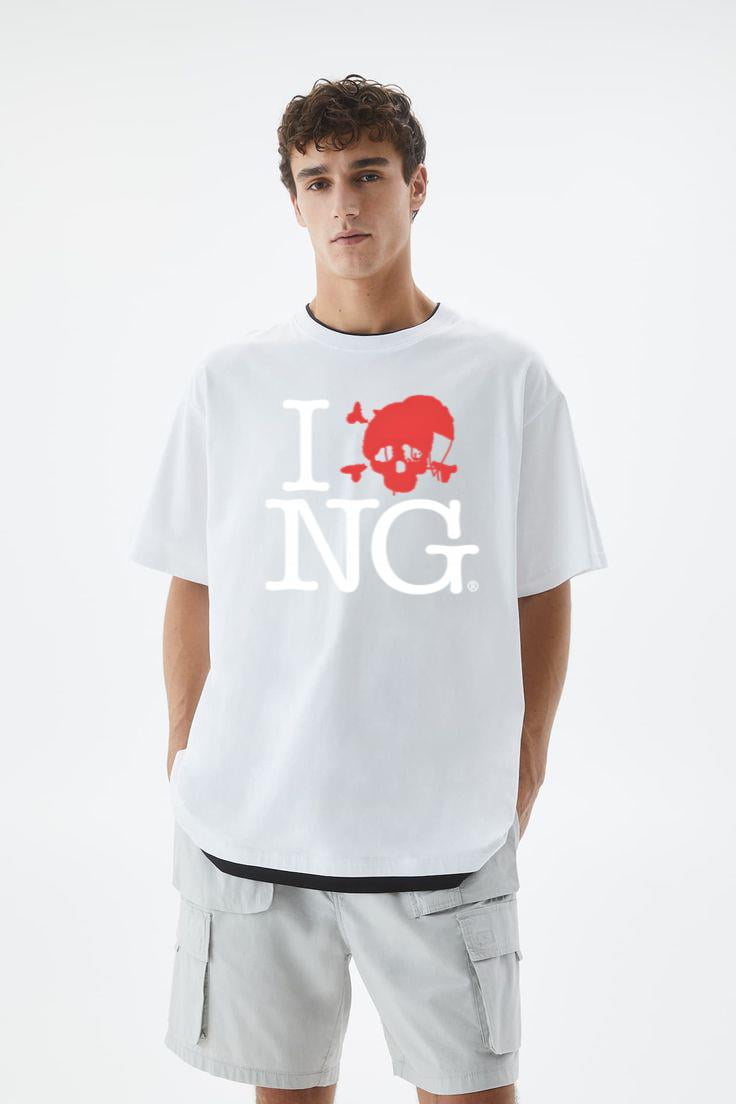 I Love Novagang Heavy Cotton Goth Money Nettspend T-Shirt, for men