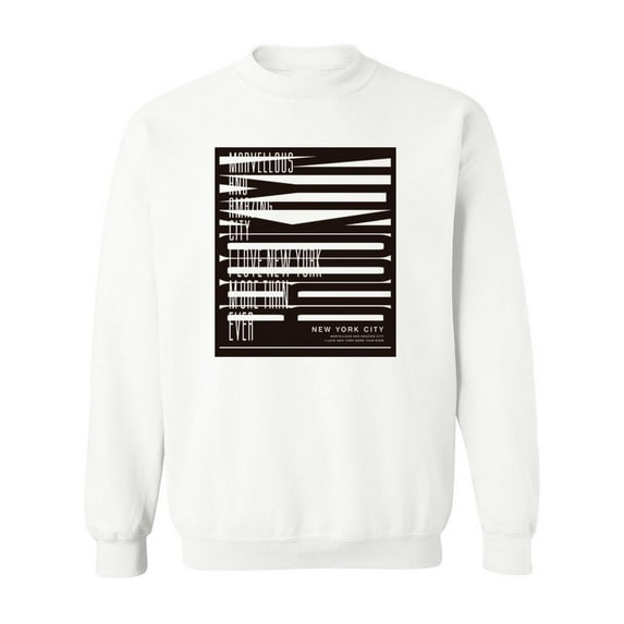 I Love Nyc More Than Ever Sweatshirt Men -Image by Shutterstock, Male Large