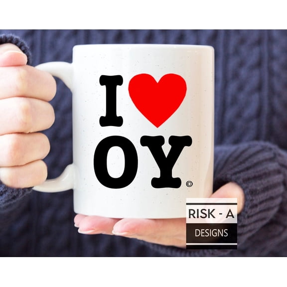I Love Old York Mug Yorkshire Parody Mug