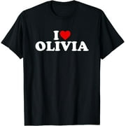 I Love Olivia - Heart T-Shirt