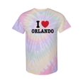 thumbnail image 1 of I Love Orlando! Tie-Dye Spiral Women -Smartprints Designs, Female x-Large, 1 of 2