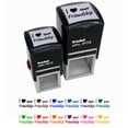 thumbnail image 1 of I Love Our Friendship Self-Inking Rubber Stamp Ink Stamper - Red Ink - Large 1-1/2 Inch, 1 of 7