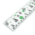 thumbnail image 1 of I Love Pandas Bamboo 12 Inch Standard and Metric Plastic Ruler, 1 of 3