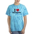 thumbnail image 1 of I Love Philadelphia Tie-Dye Cyclone Women -Smartprints Designs, Female Large, 1 of 2