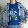 thumbnail image 1 of I Love Pickleball And Dogs Pickleball Player And Dog Lover T-Shirt, 1 of 2