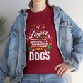 thumbnail image 1 of I Love Pickleball And Dogs Pickleball Player And Dog Lover T-Shirt, 1 of 2