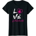 thumbnail image 1 of I Love Pickleball T-Shirt Funny Pickle Ball Tee for Women T-Shirt, 1 of 3