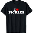 thumbnail image 1 of I Love Pickles - Heart T-Shirt, 1 of 3