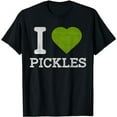 thumbnail image 1 of I Love Pickles Shirt - Funny T Shirts for Men & Women, 1 of 6