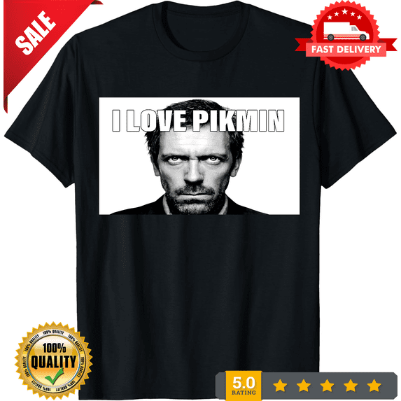 I Love Pikmin Cool Humor Man Funny Tee Classic NWT Gildan S-3XL T-Shirt, CROWD FAVORIT-TH70332