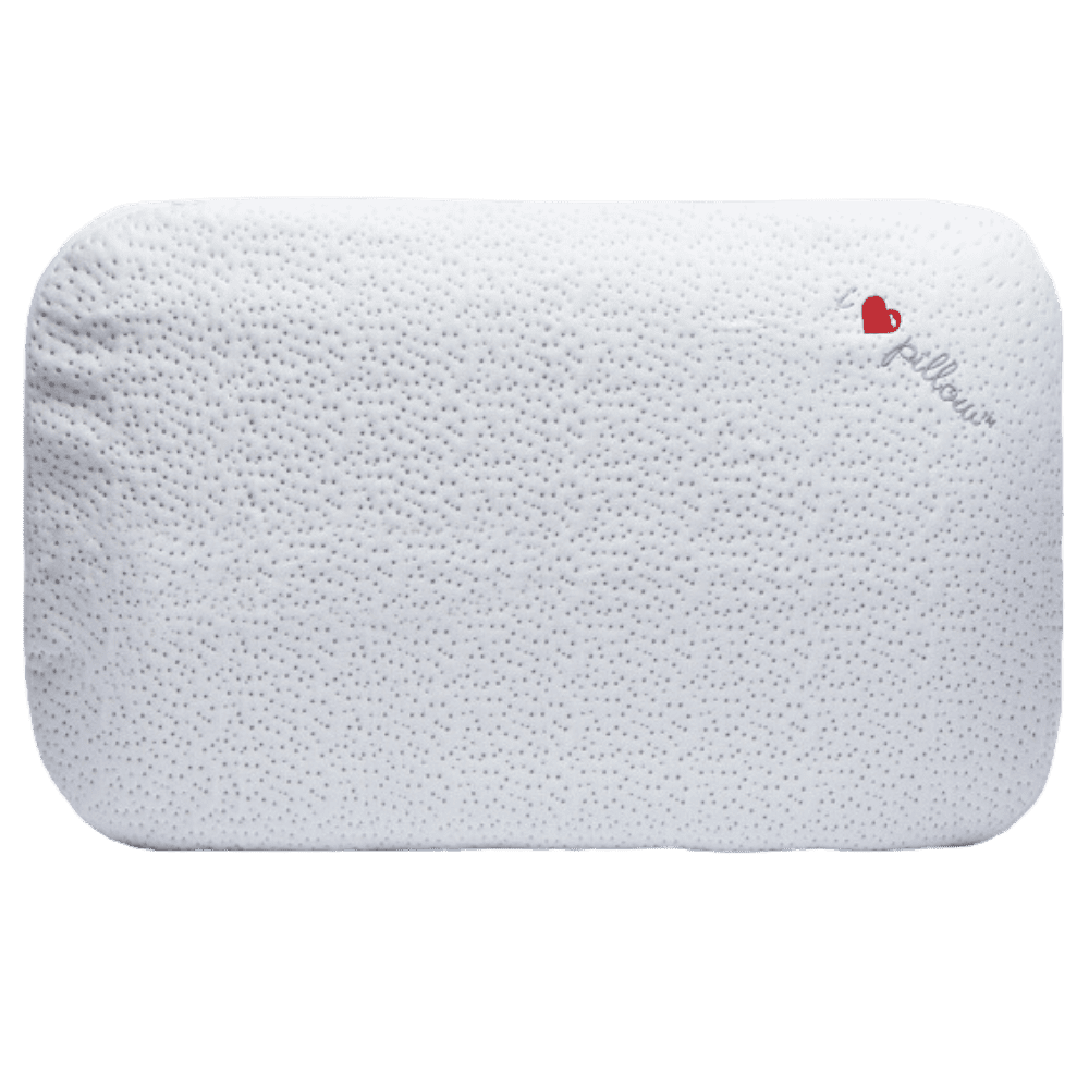 I Love Pillow Bamboo Queen Size Medium Profile Bed Pillow Advanced