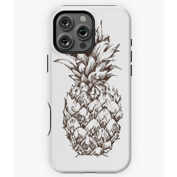 I Love Pineapples Tropical Fruit Phone Case for iphone 17 16 15 14 13 12 11 Pro Max
