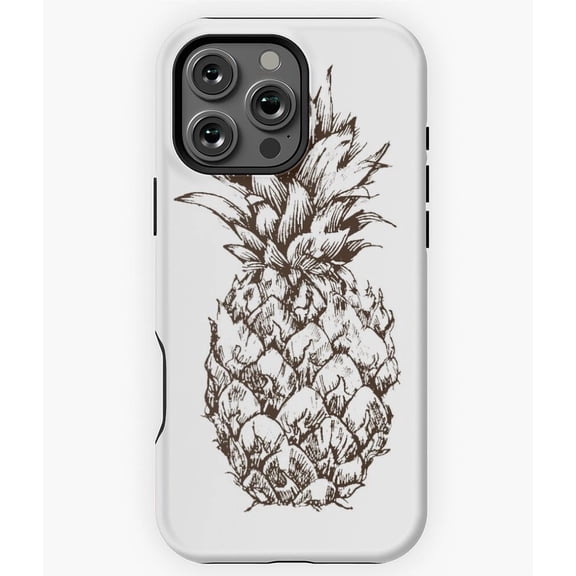 I Love Pineapples Tropical Sweet Juicy Summer Fruit iPhone 11 12 13 14 15 16 17 Pro Max Case