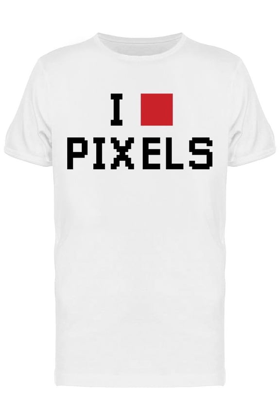 I Love Pixels Men's T-shirt