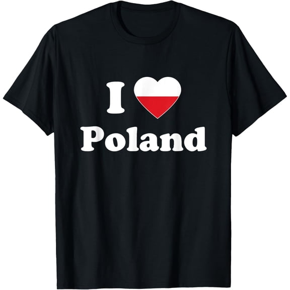 I Love Poland I Heart Poland Polish T-Shirt