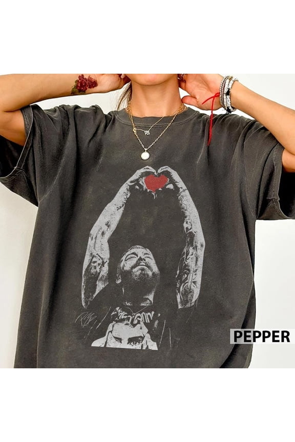 I Love Posty Music Vintage Shirt, Post Malone Shirt