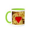 thumbnail image 1 of I Love Potato Chips, 11oz Two-Tone Green Mug, 1 of 7