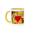 thumbnail image 1 of I Love Potato Chips, 11oz Two-Tone Yellow Mug, 1 of 7