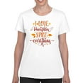 thumbnail image 1 of I Love Pumkin Spice Everything T-Shirt Women -Image by Shutterstock, Female Medium, 1 of 4