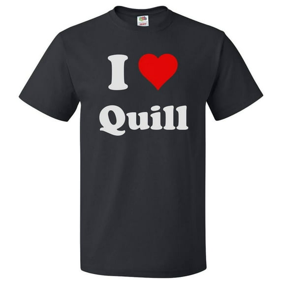 I Love Quill T shirt I Heart Quill Tee Gift