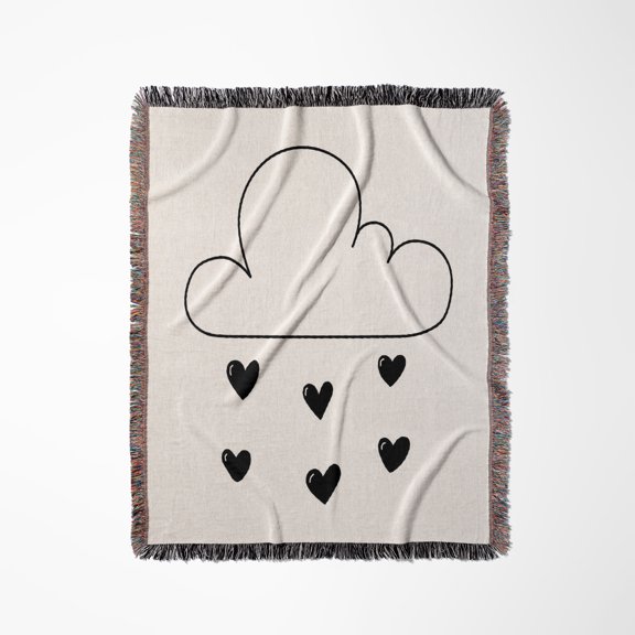I Love Rain, Woven Blanket