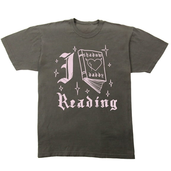 I Love Reading Women's Pepper Black Crew Neck Short Sleeve T-shirt - 3XL