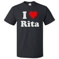 thumbnail image 1 of I Love Rita T shirt I Heart Rita Tee Gift, 1 of 2