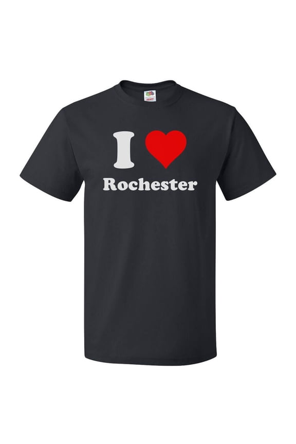 I Love Rochester T shirt I Heart Rochester Tee Gift