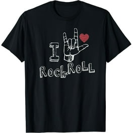 I Love Rock N Roll Asl T-Shirt I Love Rock N Roll Asl T-Shirt
