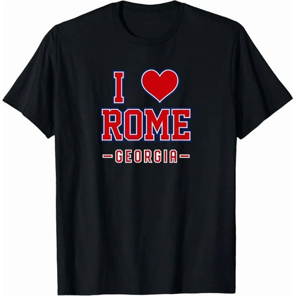 I Love Rome Georgia T-Shirt, Vintage Birthday Gift