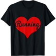 thumbnail image 1 of I Love Running T-Shirt T-Shirt, 1 of 5