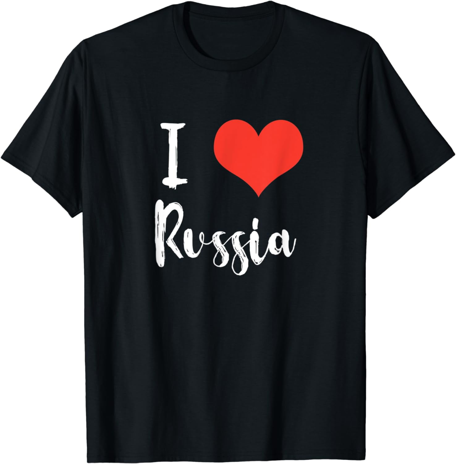 I Love Russia T-shirt - Walmart.com