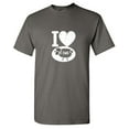 thumbnail image 1 of I Love S*eep Sarcastic Humor Graphic Tees Gift For Mens Novelty Funny T Shirt, 1 of 5