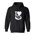 thumbnail image 1 of I Love S*eep Sarcastic Humor Novelty Best Gift For Besties Men's Hoodie, 1 of 2