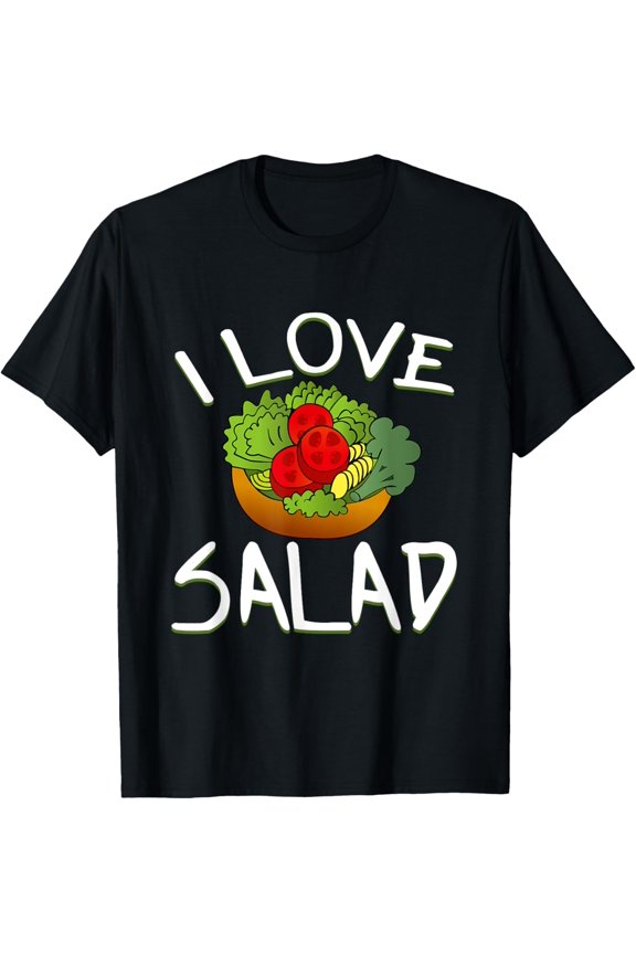 I Love Salad Caesar Salad Vegetable T-Shirt