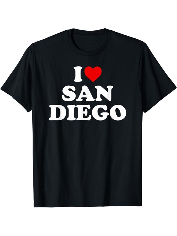 I Love San Diego - Heart T-Shirt