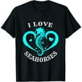 thumbnail image 1 of I Love Seahorses Seahorse T-Shirt, 1 of 4
